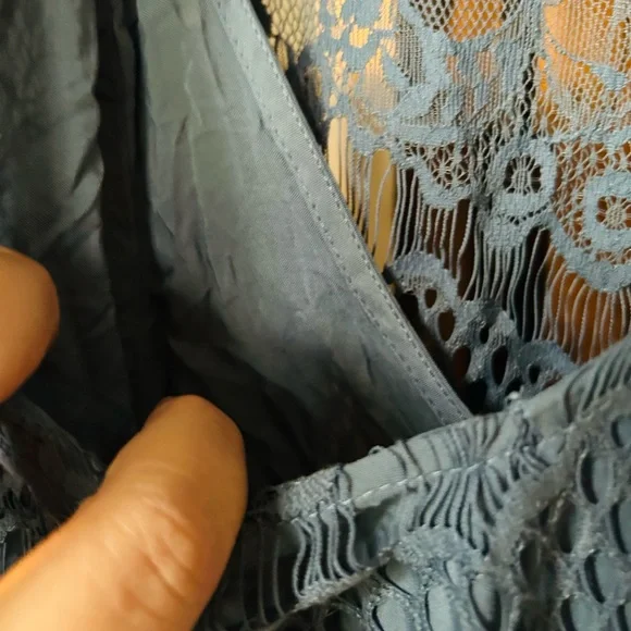 Elegant Lace Poncho Top free people - Picture 3 of 5